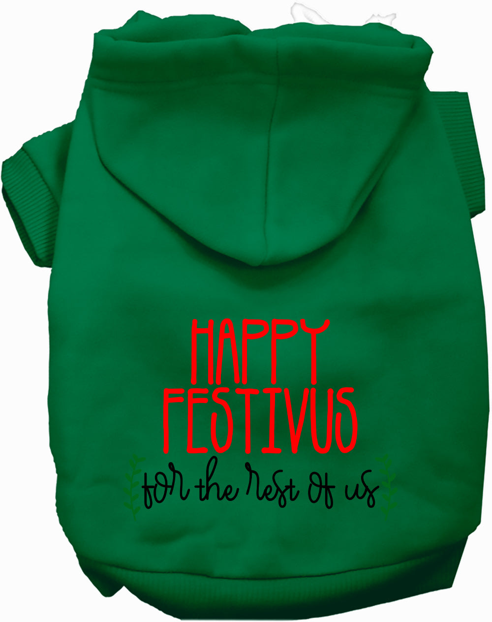 Dog Hoodie Happy Festivus for Everyday Pet Style and Comfort