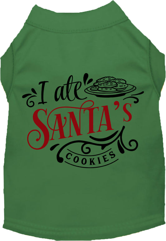 I Ate Santa's Cookies Pet Shirt