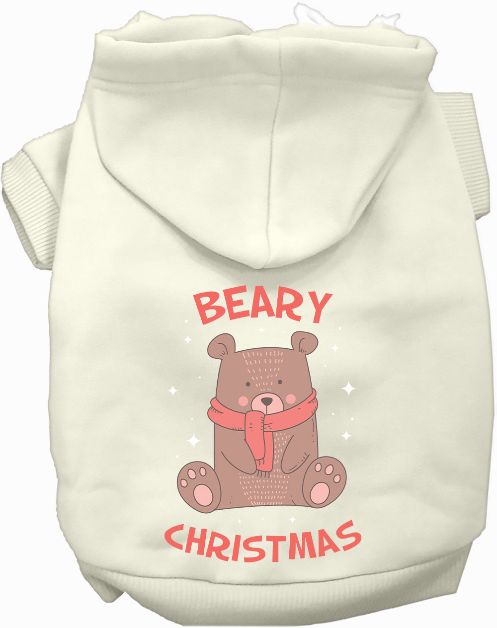Dog Hoodie Beary for Festive Holiday Pet Comfort and Comfort