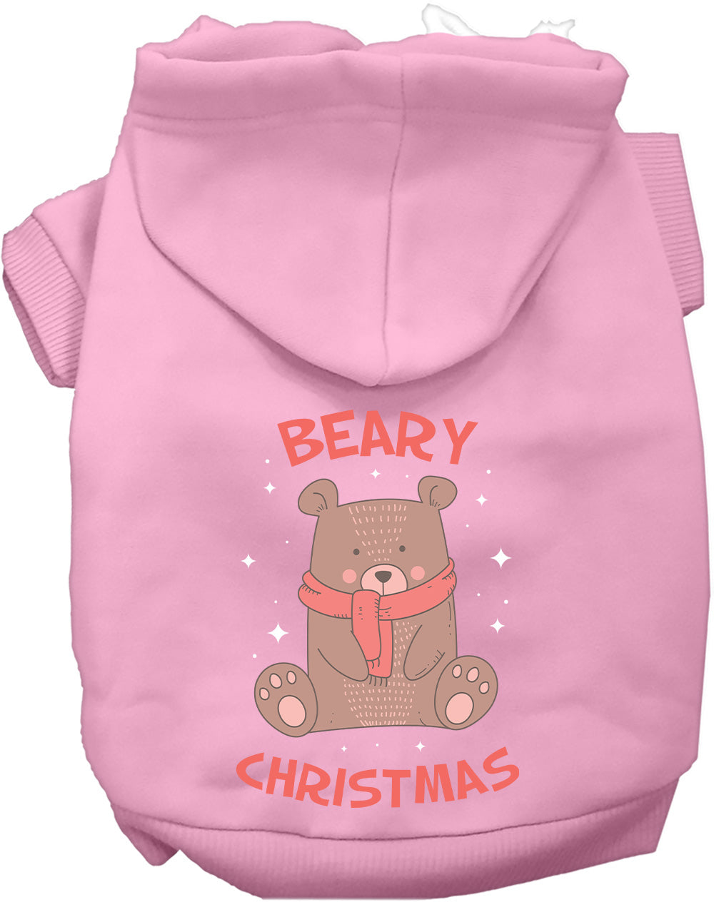 Dog Hoodie Beary for Festive Holiday Pet Comfort and Comfort