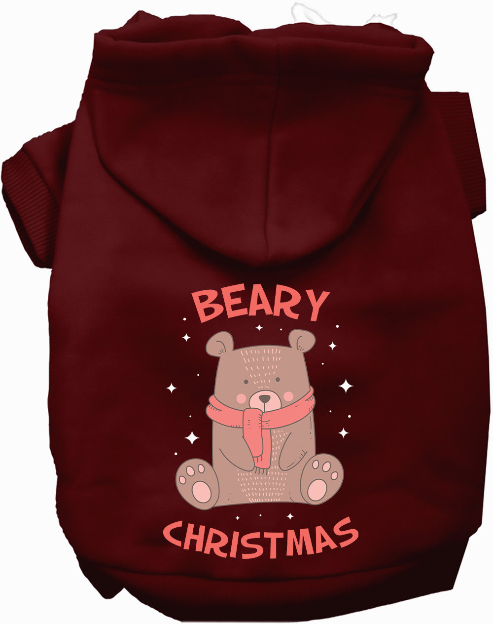 Dog Hoodie Beary for Festive Holiday Pet Comfort and Comfort