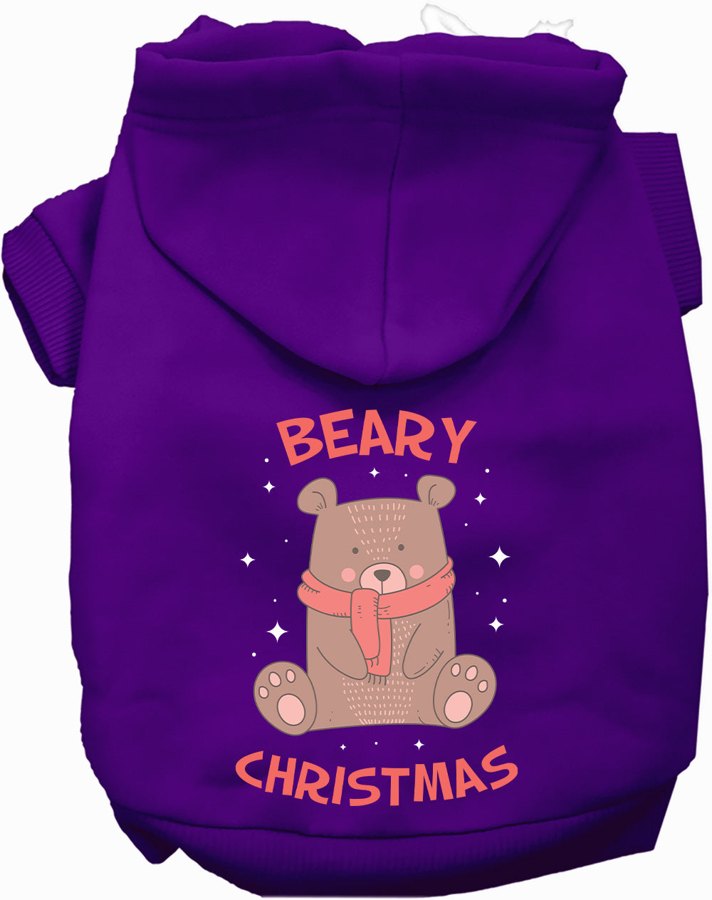 Dog Hoodie Beary for Festive Holiday Pet Comfort and Comfort