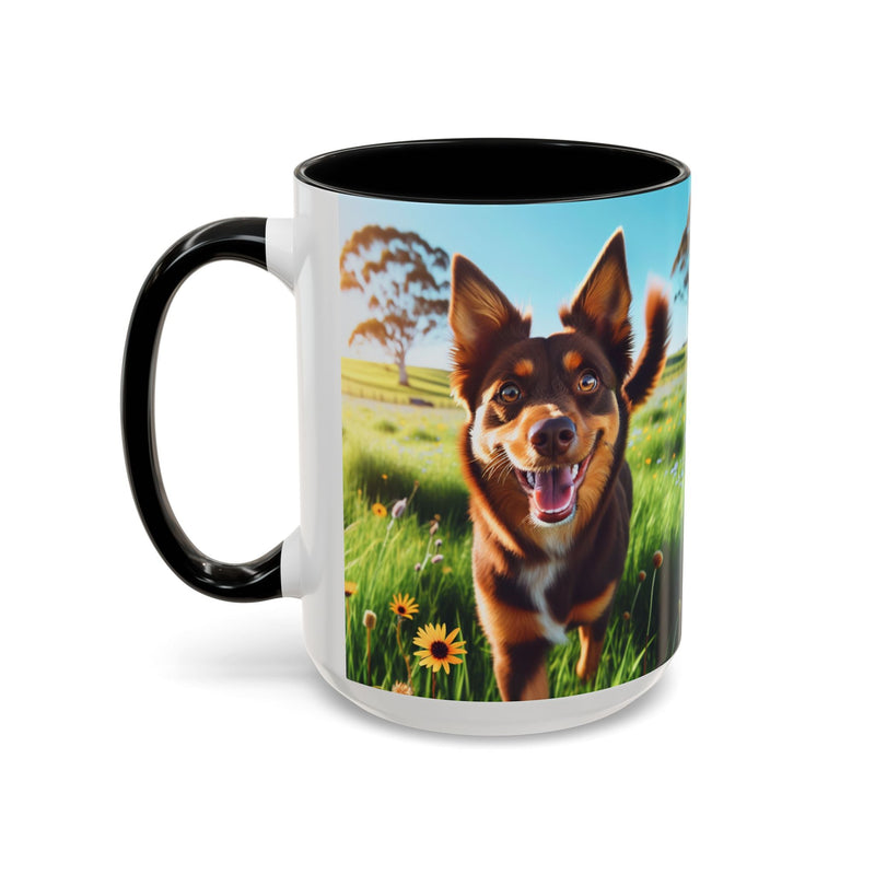 Australian Kelpie Accent Coffee Mug - Perfect Gift for Dog Lovers