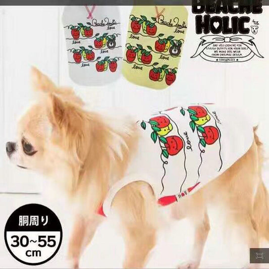 Apple Print Dog Tank + Lightweight & Cute Summer Style