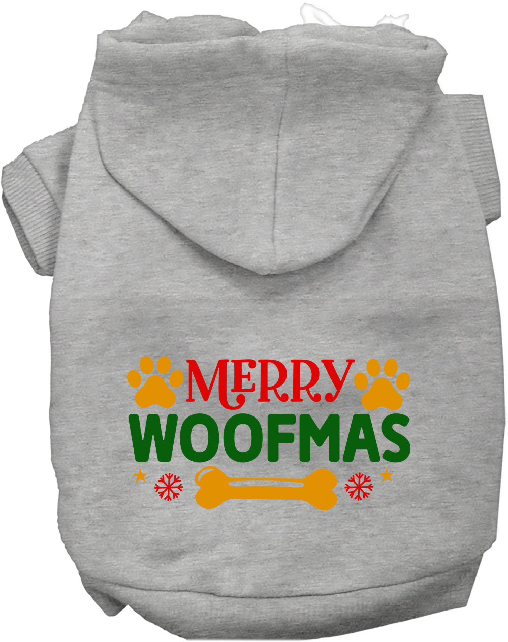 Dog Hoodie Merry Woofmas for Festive Holiday Pet Comfort