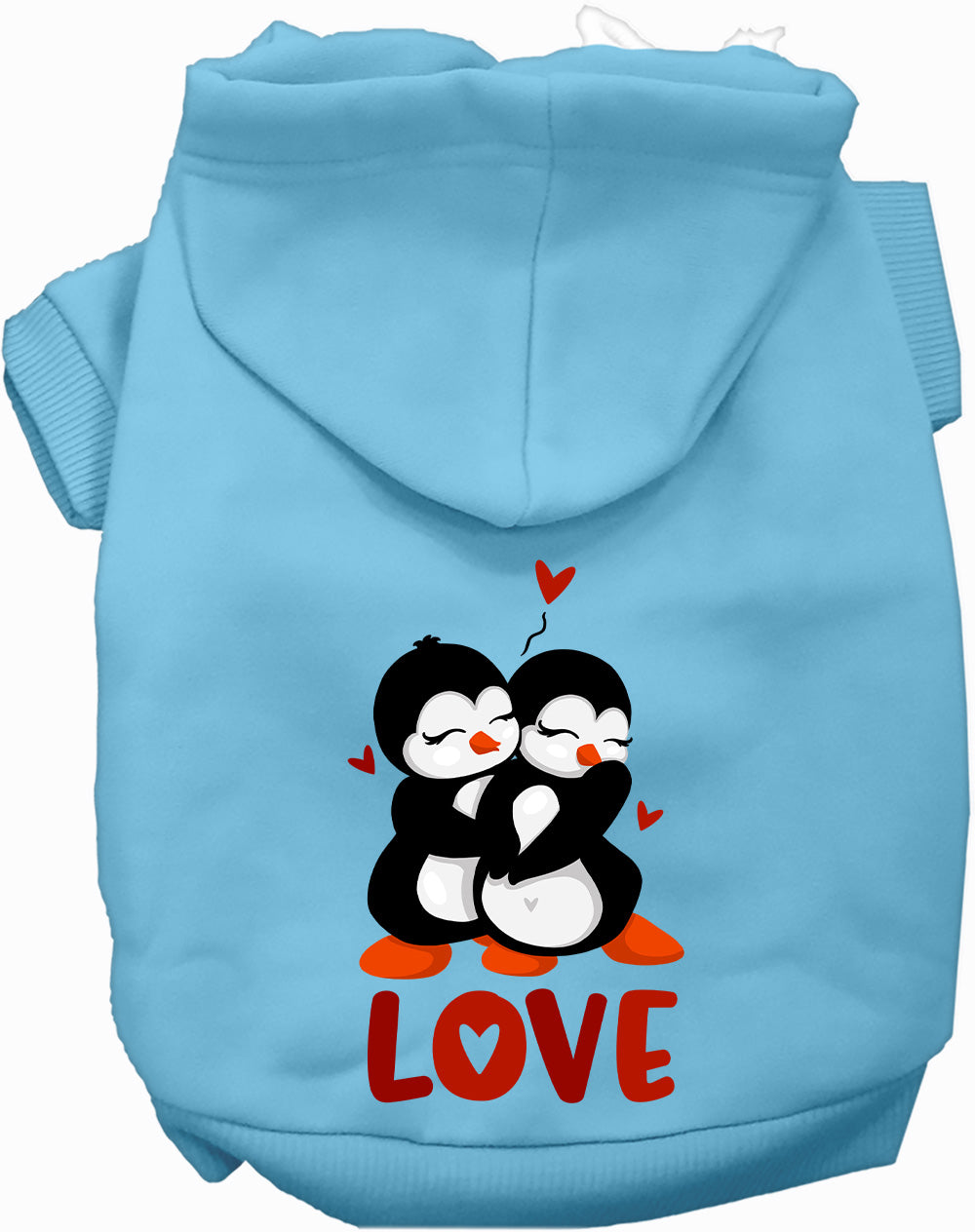 Dog Hoodie Penguin Love for Everyday Pet Style and Comfort