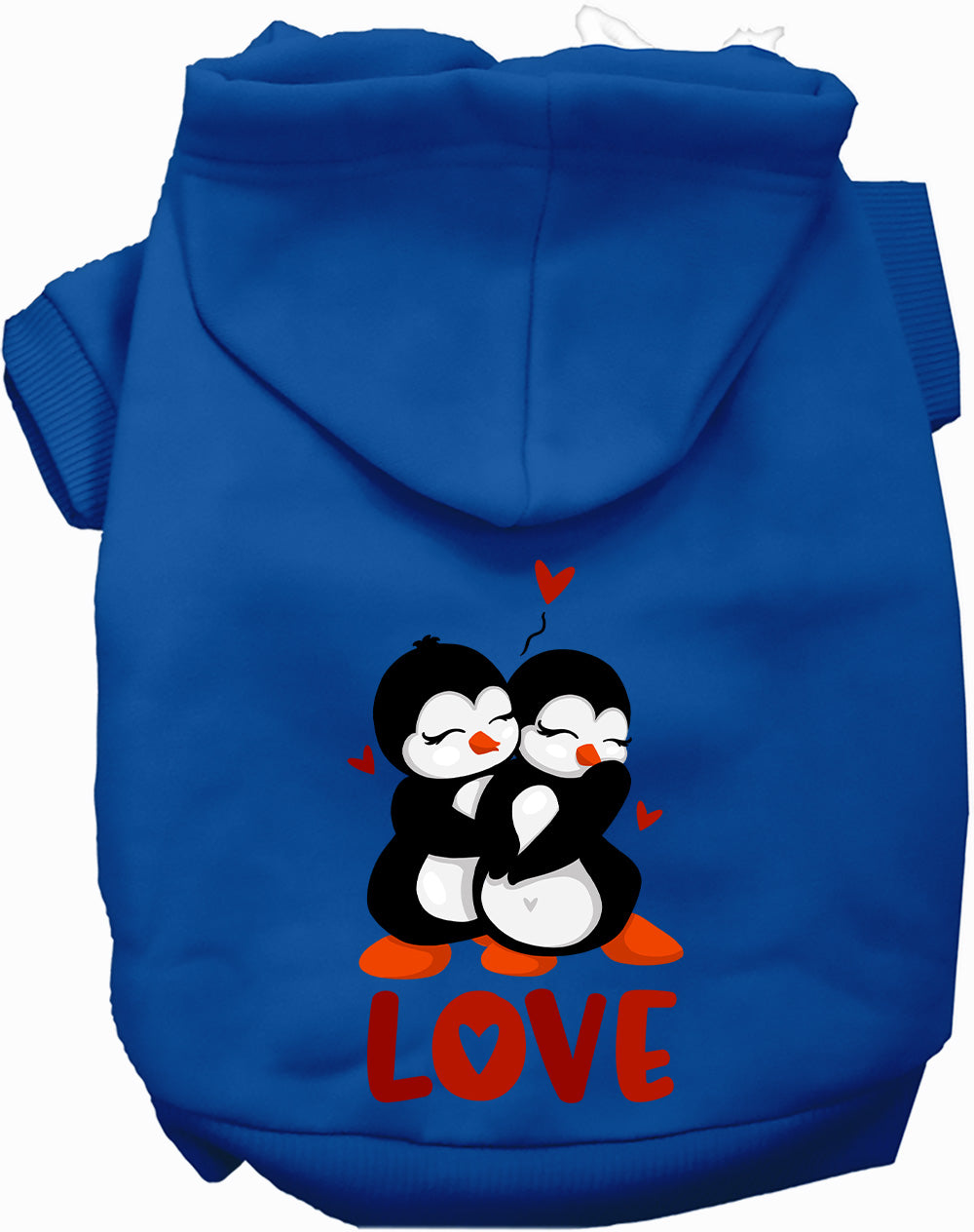 Dog Hoodie Penguin Love for Everyday Pet Style and Comfort