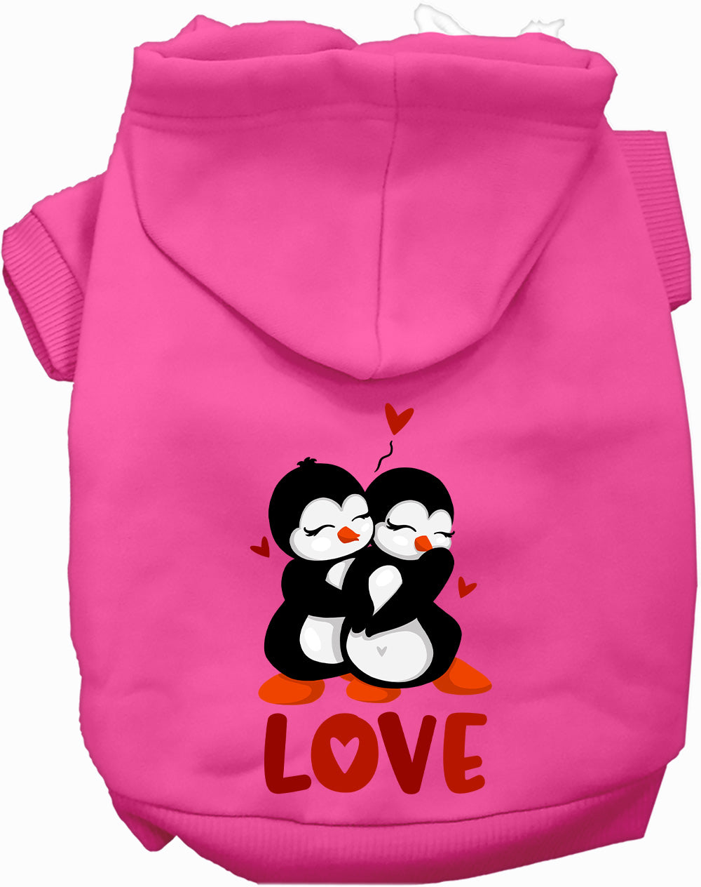 Dog Hoodie Penguin Love for Everyday Pet Style and Comfort