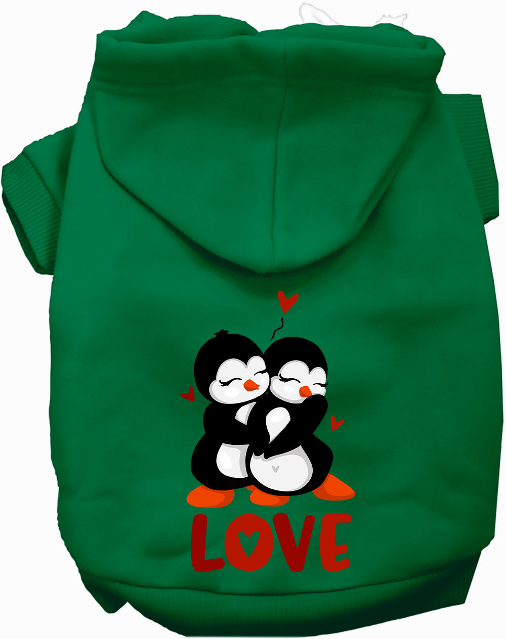 Dog Hoodie Penguin Love for Everyday Pet Style and Comfort