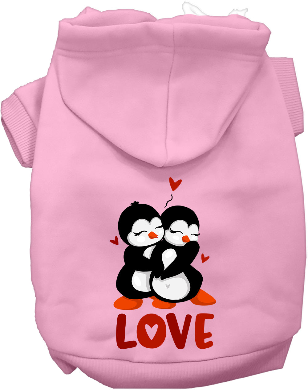 Dog Hoodie Penguin Love for Everyday Pet Style and Comfort