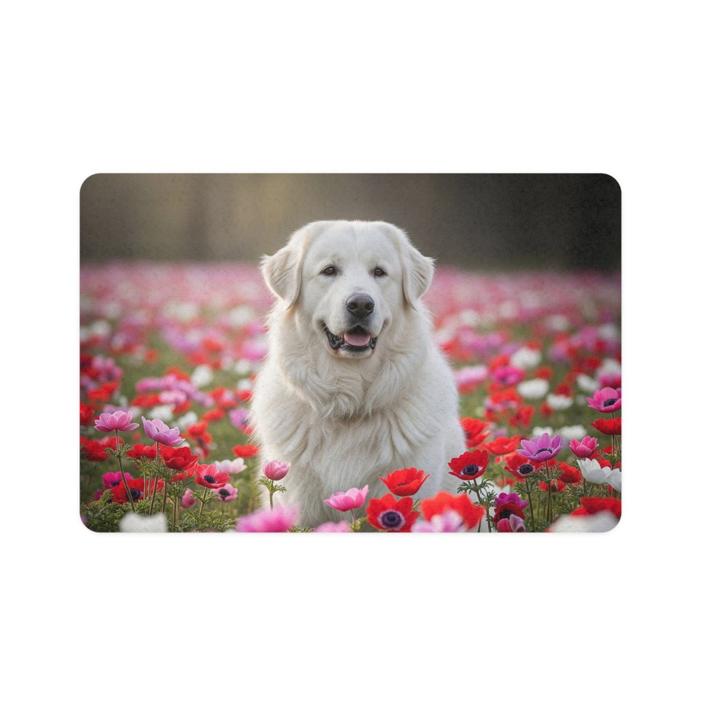 Pet Food Mat (12x18) - Maremma Sheepdog
