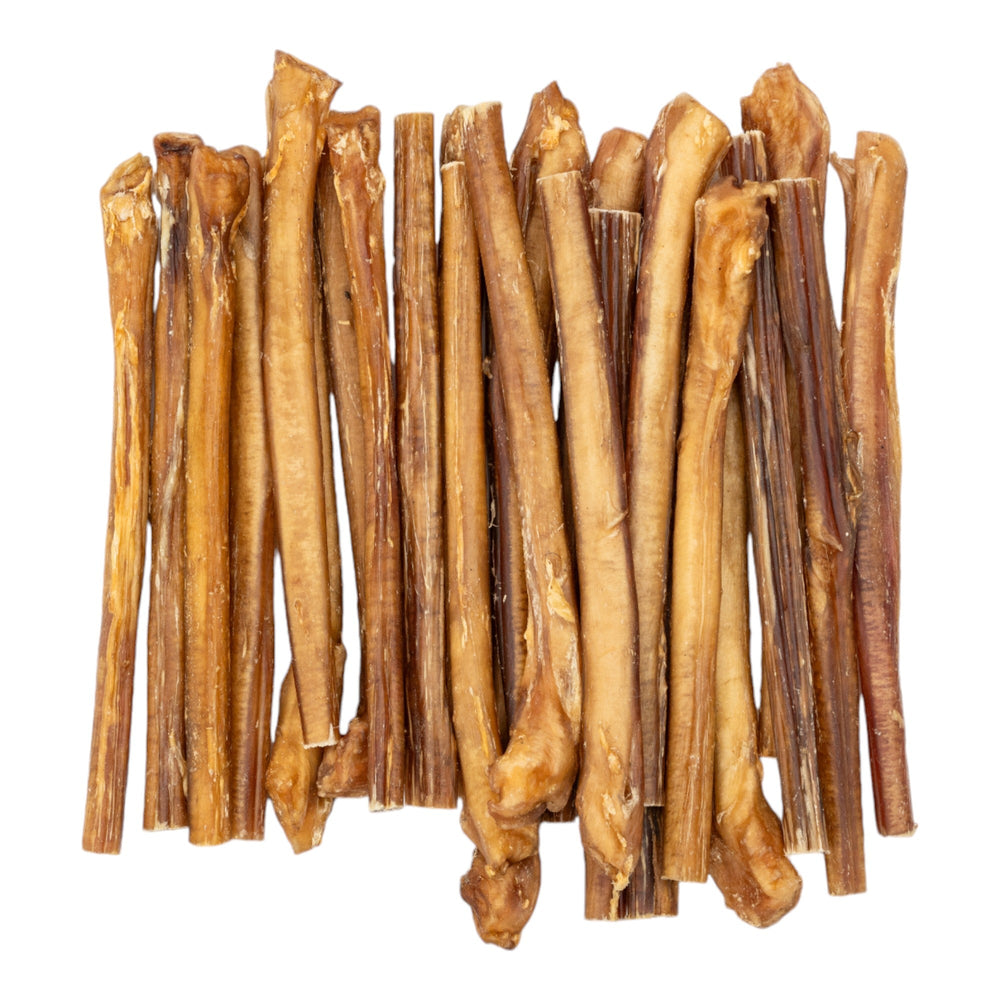 All-Natural Beef Bully Stick Dog Treats, Single Ingredient Dog Chews – 12-Inch Jumbo (25/case)
