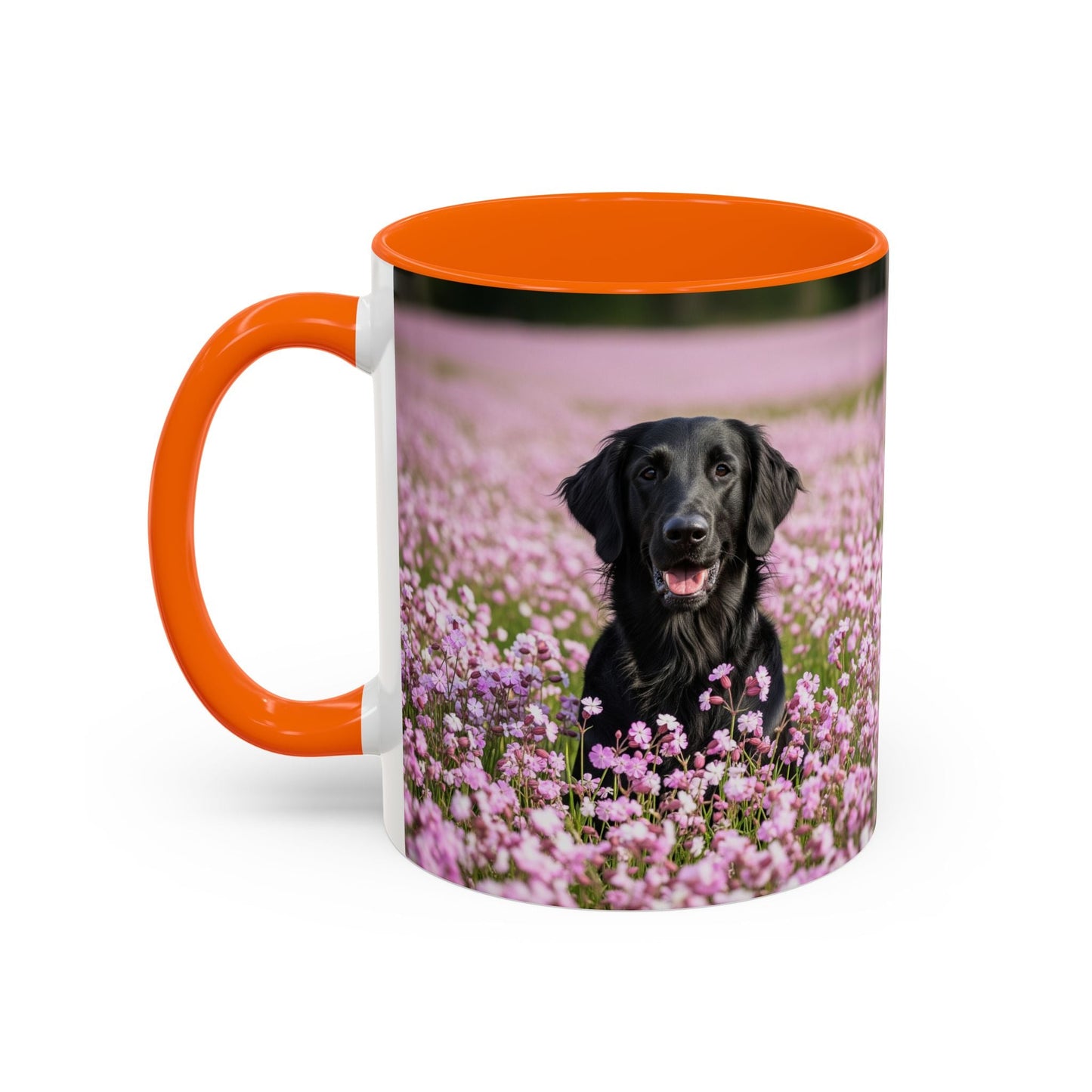 Flat Coated Retriever Accent Coffee Mug - Perfect Gift for