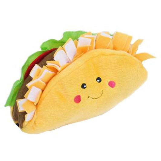 Nom Nomz Taco Plush Dog Toy