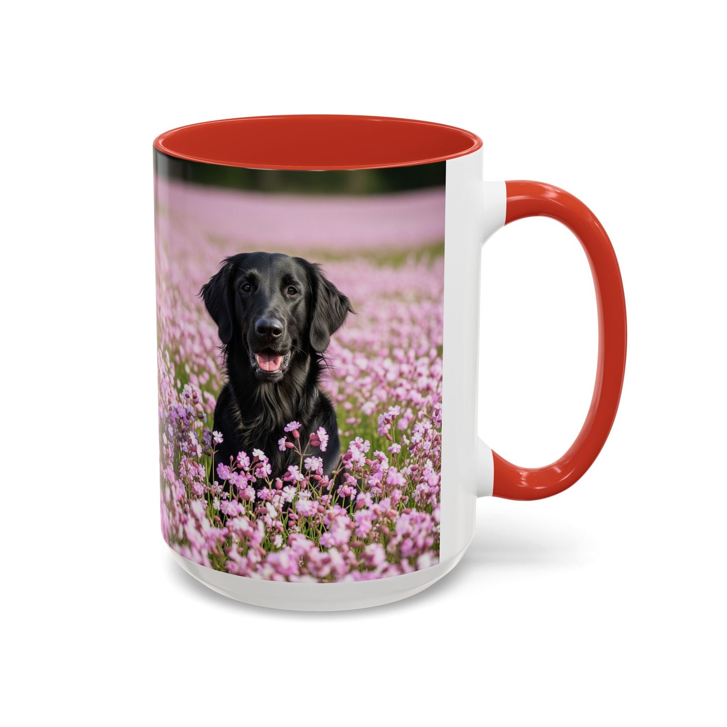 Flat Coated Retriever Accent Coffee Mug - Perfect Gift for