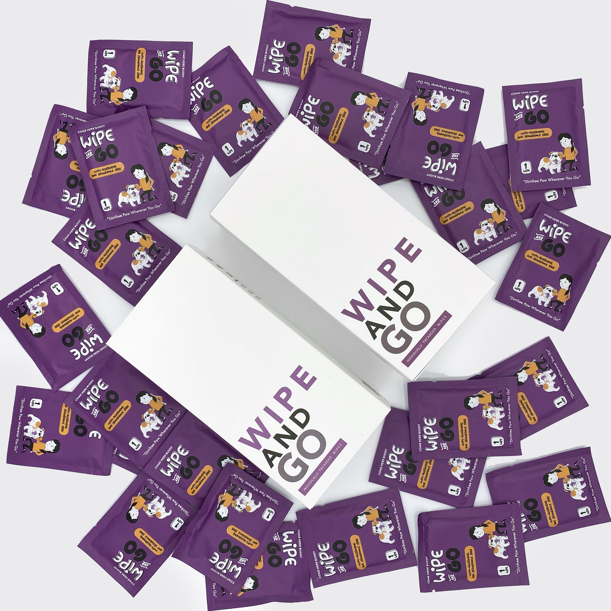 Dog Wipes - Pet Wipes - Come Here Buddy