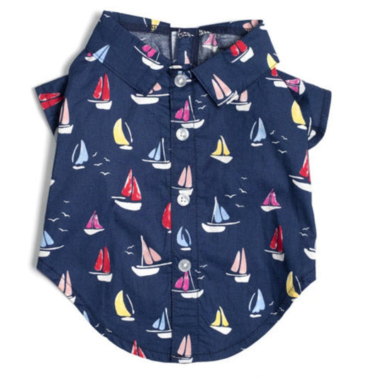 Sailboats Pet Shirt