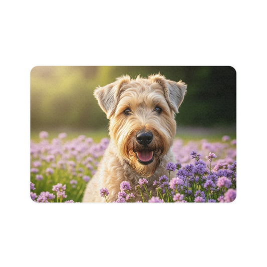 Pet Food Mat (12x18) - Soft Coated Wheaten Terrier
