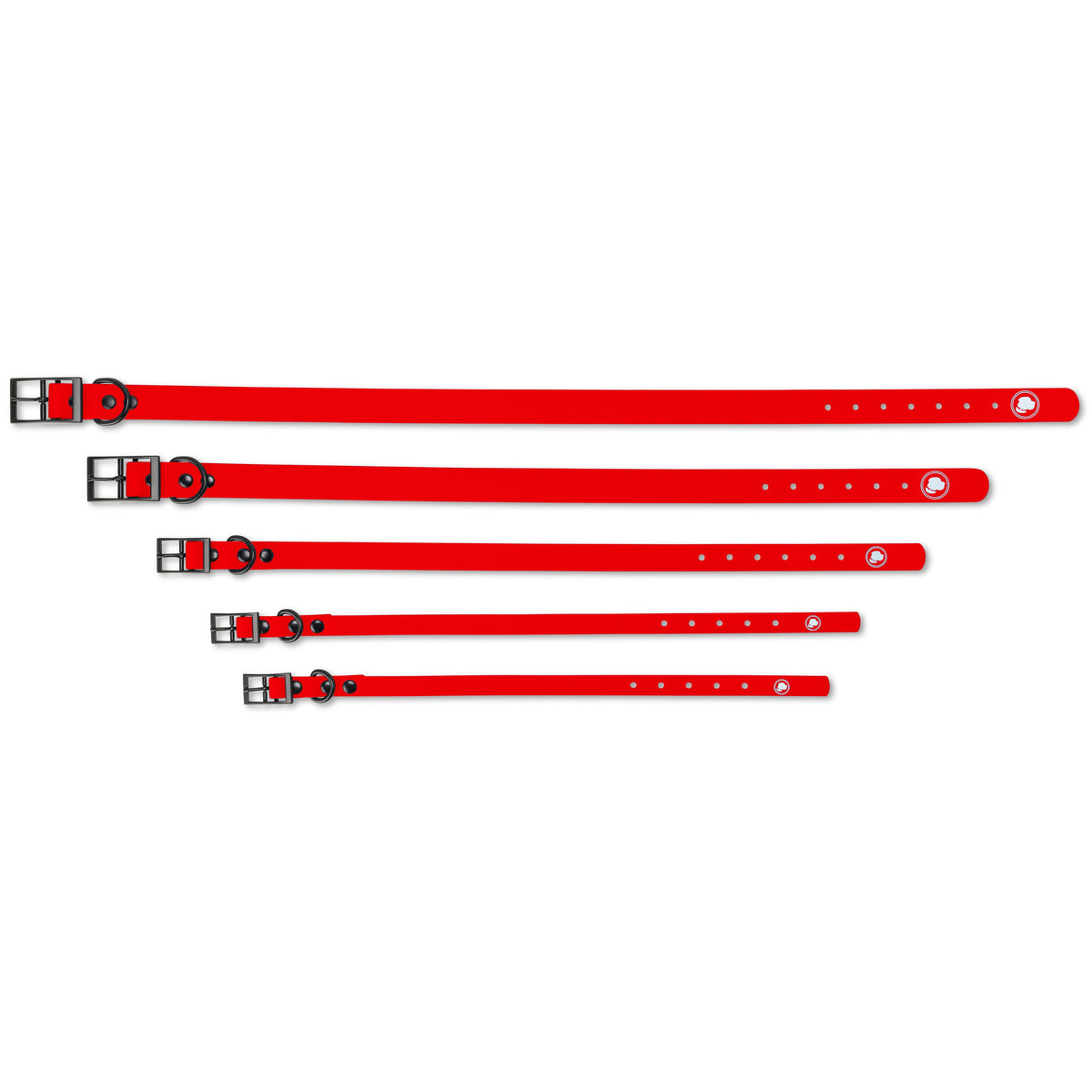Dog Collar Collar Ruby Red Weather Adjustable Walking Collar - detail product image for dog collar