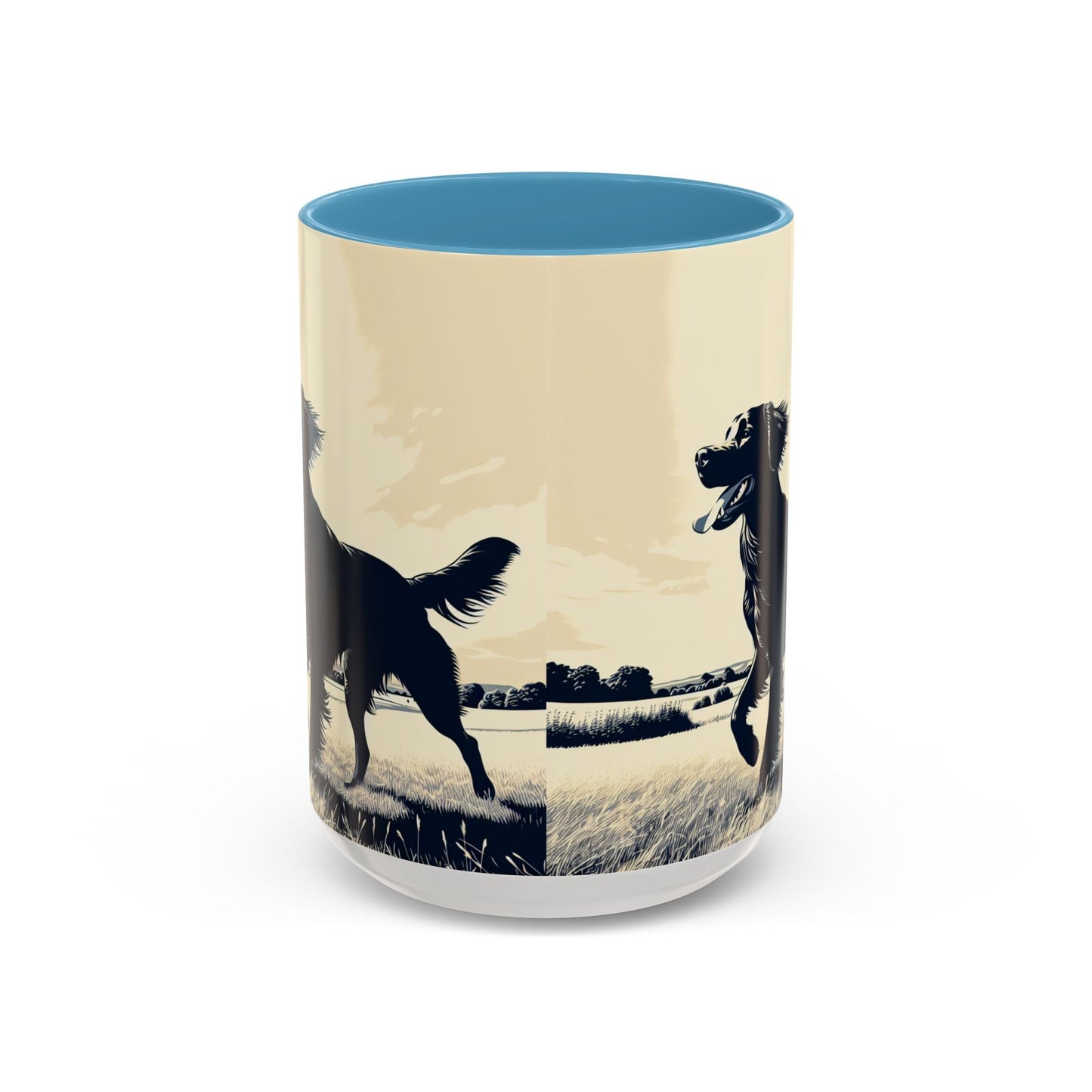 Flat Coated Retriever Accent Coffee Mug - Perfect Gift for