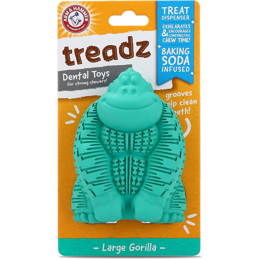Dog Dental Toy Gorilla Treadz Large Dogs Chew 🦍