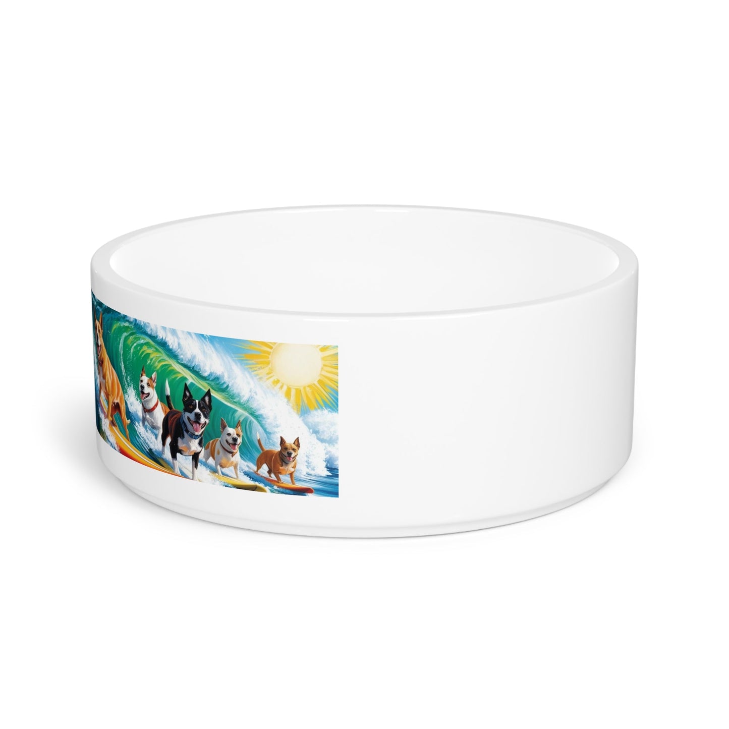 Surf Dogs Pet Bowl