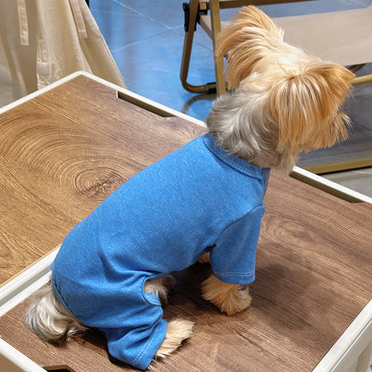 Winter Apparel Fleece Four-Legged Sweater Premium Small Dog