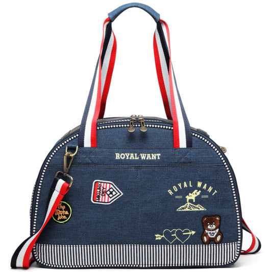 Denim Pet Carrier Travel Ready 👖
