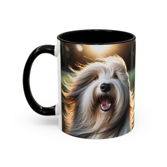 Bearded Collie Accent Coffee Mug - Perfect Gift for Dog Lovers