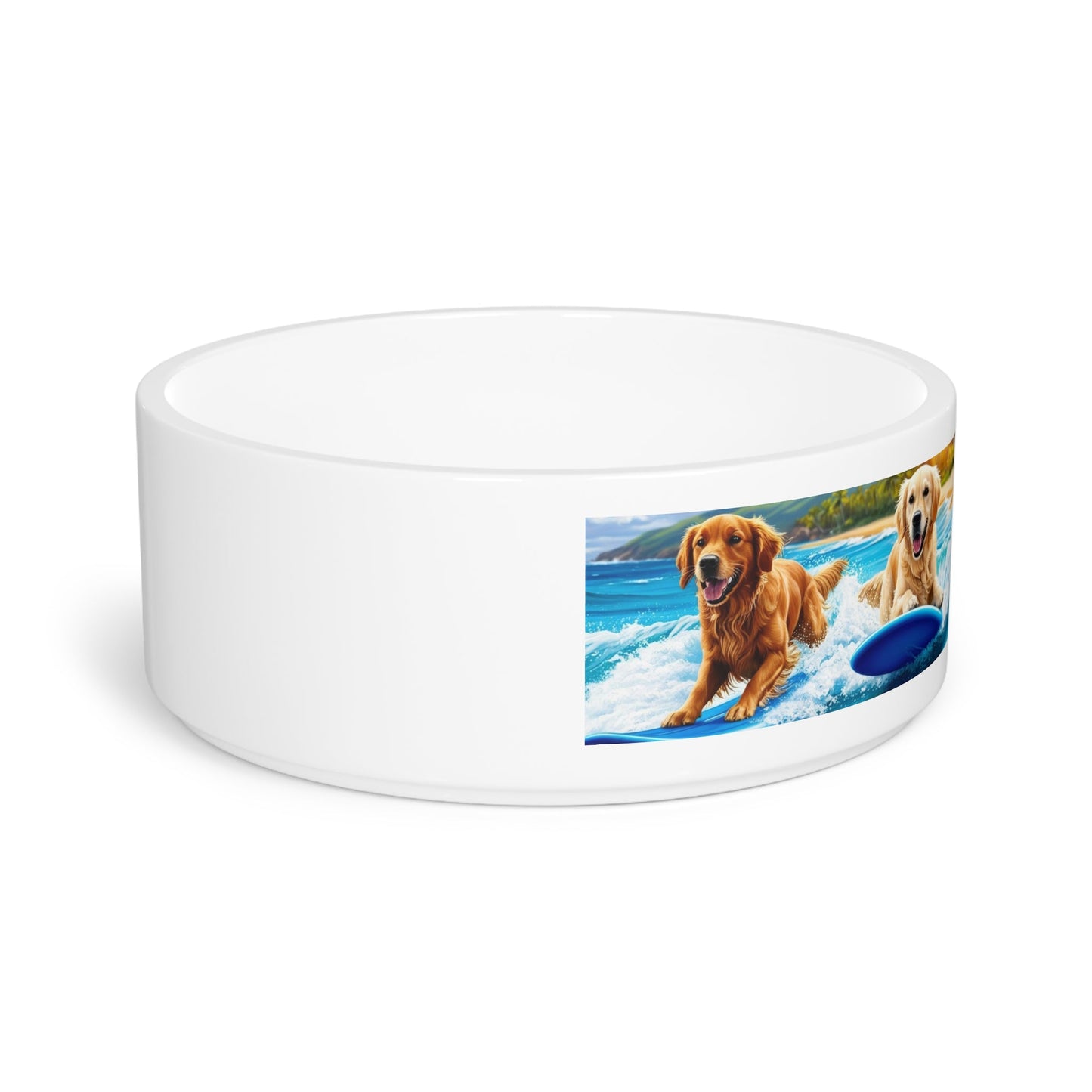 Surf Dogs Pet Bowl