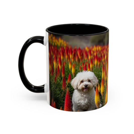 Bichonpoo Accent Coffee Mug - Perfect Gift for Dog Lovers