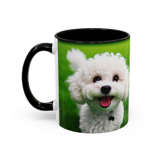 Bichonpoo Accent Coffee Mug - Perfect Gift for Dog Lovers