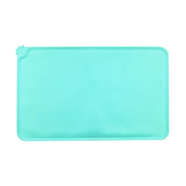 Silicone Pet Bowl Mat - Pet Meal Mat - Ameraeon