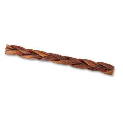 Braided Collagen Sticks Dog Chews 12 Inch 4 Pack 🦴