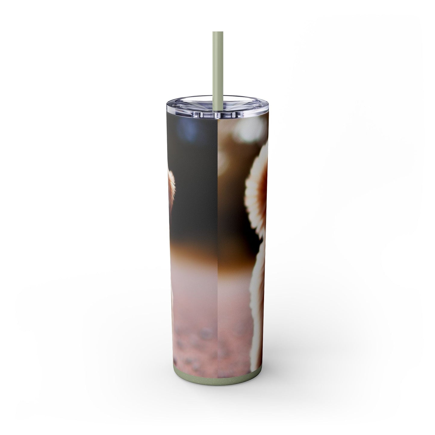 Soft Coated Wheaten Terrier Skinny Tumbler with Straw, 20oz