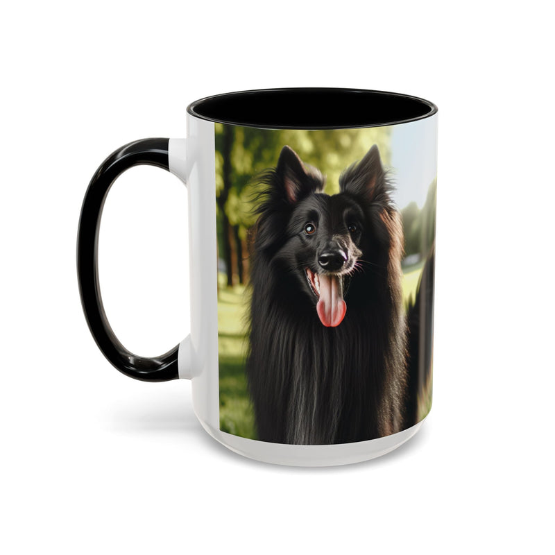 Belgian Shepherd Dog Groenendael Accent Coffee Mug - Perfect Gift for Dog Lovers