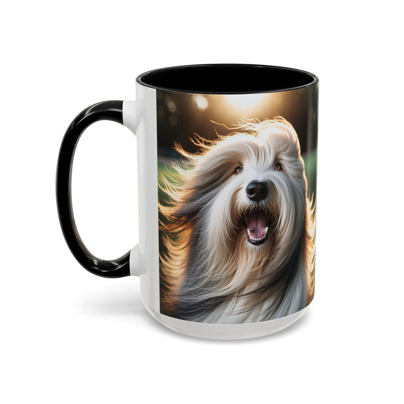 Bearded Collie Accent Coffee Mug - Perfect Gift for Dog Lovers