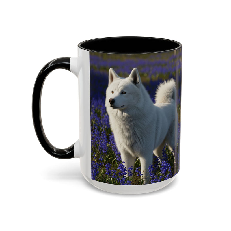 Yakutian Laikas Accent Coffee Mug - Perfect Gift for Dog Lovers