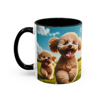 Toy Poodle Accent Coffee Mug - Perfect Gift for Dog Lovers