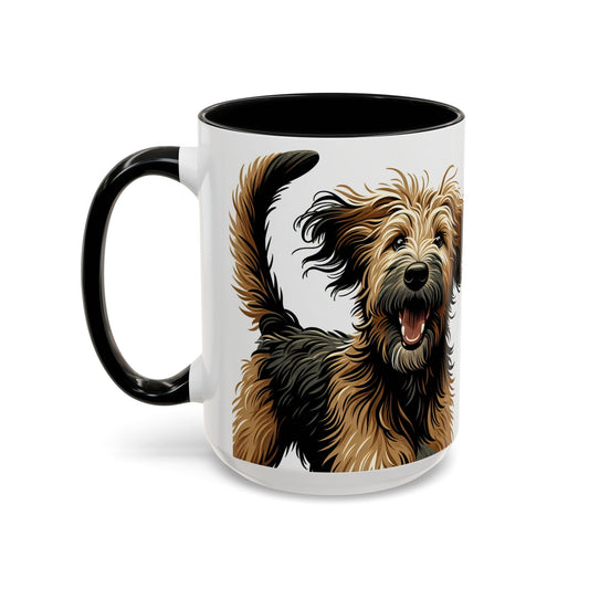 Berger Picard Accent Coffee Mug - Perfect Gift for Dog Lovers
