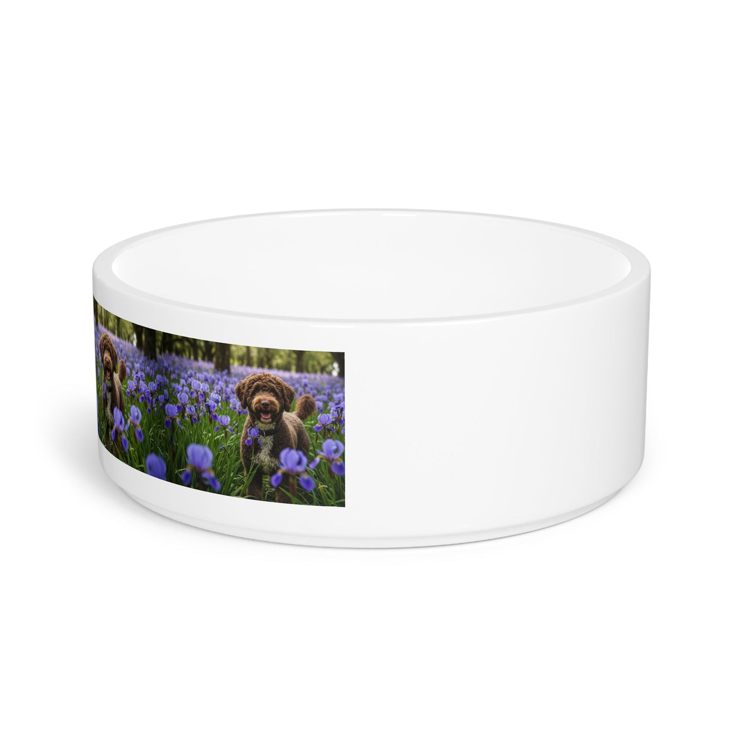Portuguese Water Dog Pet Bowl