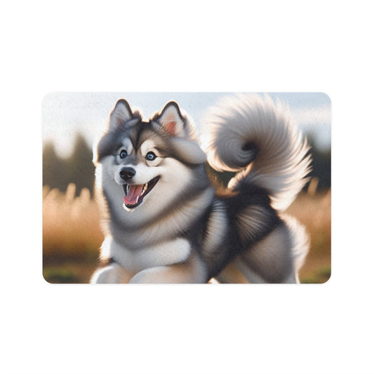 Pet Food Mat (12x18) - Alaskan Klee Kai