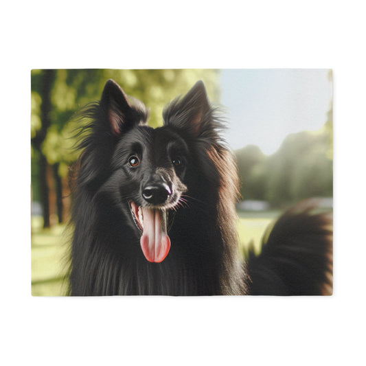 Belgian Shepherd Dog Groenendael Sweatshirt Blanket