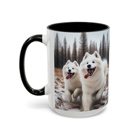 Yakutian Laikas Accent Coffee Mug - Perfect Gift for Dog Lovers
