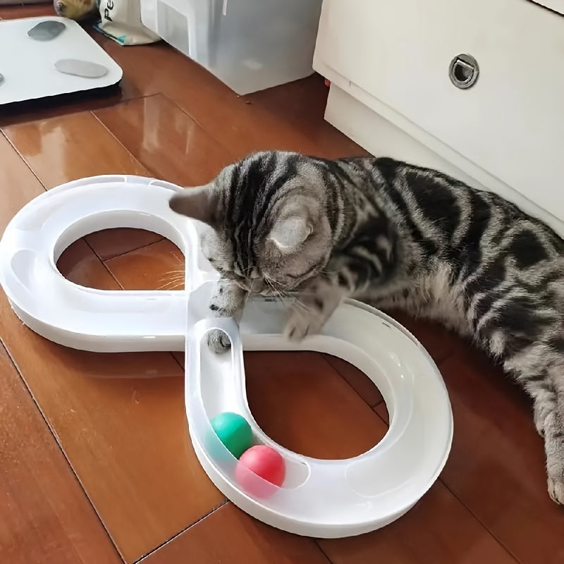 Cat Toys Self Hi To Relieve Boredom Cat Turntable Track Ball