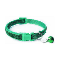 Adjustable Shiny Cat Collar With Bell