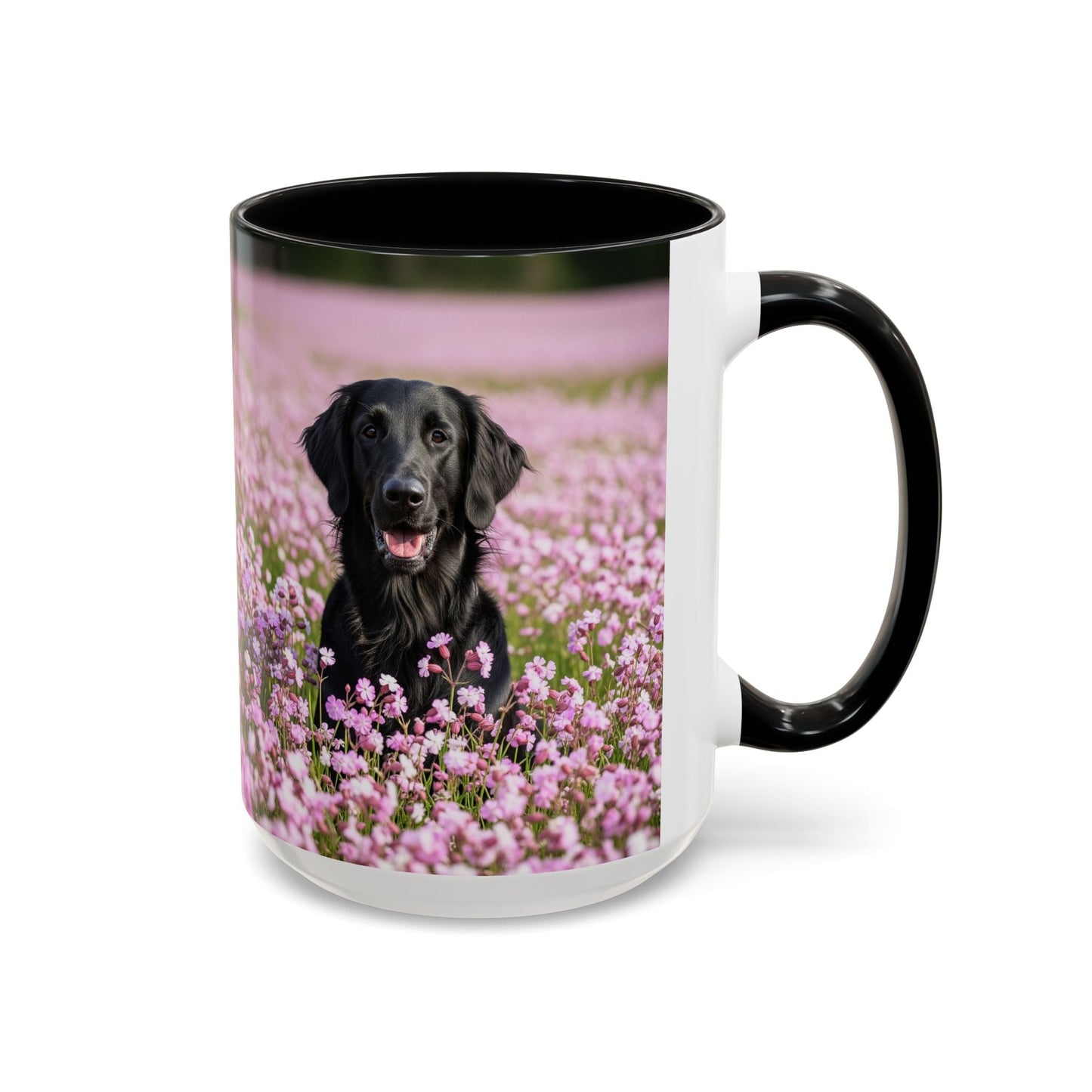 Flat Coated Retriever Accent Coffee Mug - Perfect Gift for