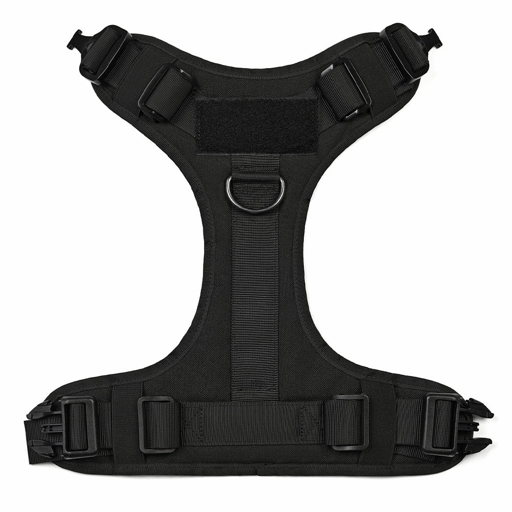 Adjustable Military Tactical Dog Harness for Large Breeds