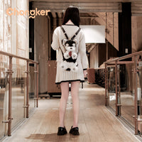 Black & White Schnauzer Backpack ? Adorable & Practical