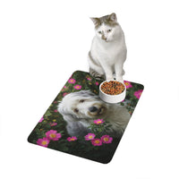 Pet Food Mat (12x18) - Old English Sheepdog